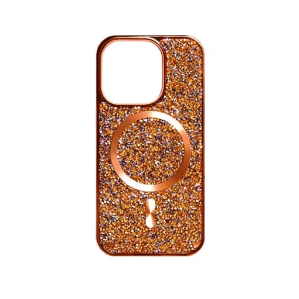 Чехол iPhone 15 Pro Swarovski MagSafe